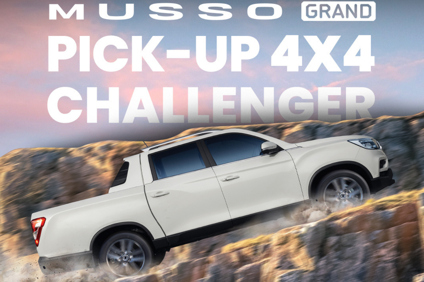 Musso pick up 4 x 4 Challenger