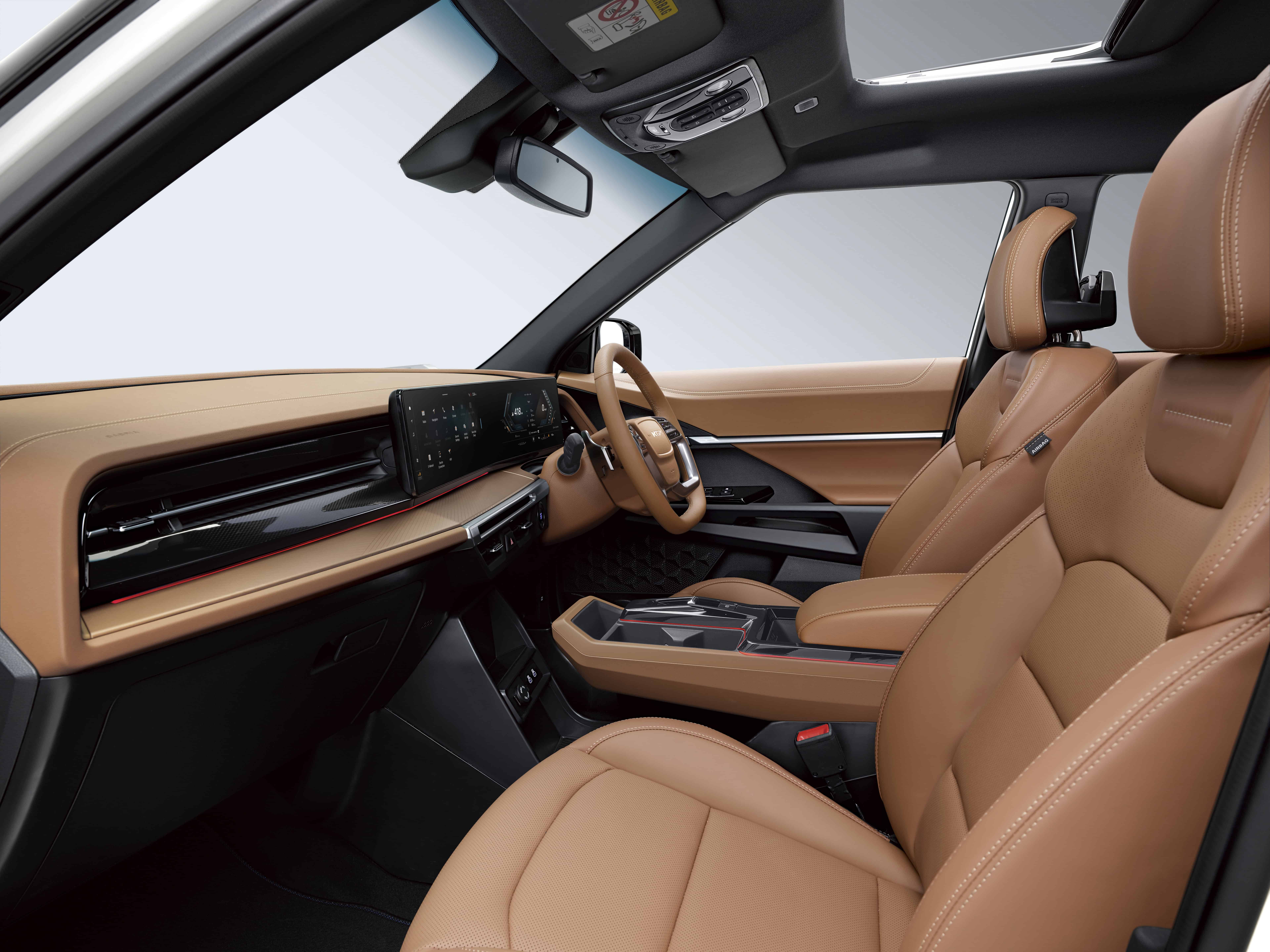 Rawhide Brown Interior